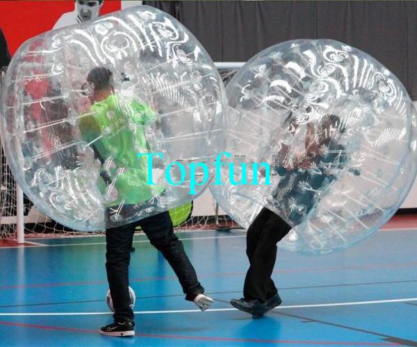 Football Bouncer Play Inflatable Body Bumper Ball , Competitive Games Body