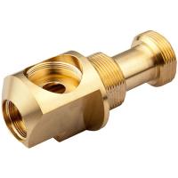 Buy cheap china custom cnc brass swivel fittings precision machining Parts manufacturer product