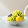 Buy cheap Extra Large Clear Glass Fruit Bowl Centerpiece 30cm Bowls And Plates Machine Made from wholesalers