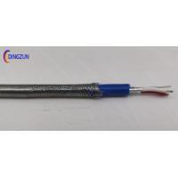 Buy cheap Heavy Duty Type K Steel Braided Thermocouple Cable product