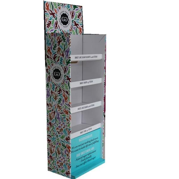 Buy cheap Corrugated K3 K6 Custom Cardboard POS Displays 300*450*1640mm from wholesalers