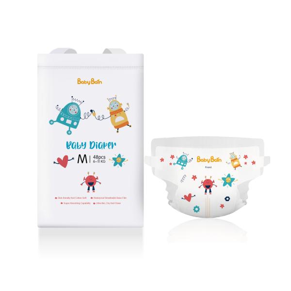 Buy cheap Color Print PE Disposable Baby Diapers Fast Shipping In Bulk from wholesalers