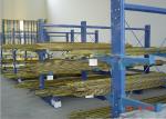 Heavy Duty Industrial Cantilever Pallet Racking For / Timber / Lumber / Long