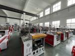 Hot Bottom Sealing Plastic Flat Bag Making Machine Cold Cutting