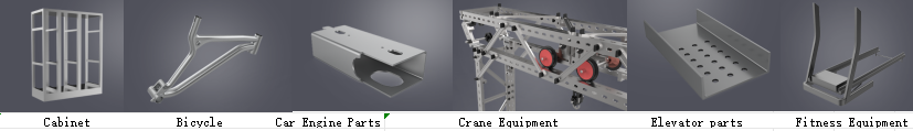 Cutting Machine with Up To 280mm Cutting Capacity Rectangular Tube Cutting Device