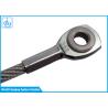 Buy cheap 1x7 Stainless Steel Wire Rope Keyring Nylon Coated Cable Keychains from wholesalers