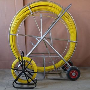 Buy cheap Metric Marked Electrical Cable Pulling Tools Precise Dimension Fiberglass Rodder from wholesalers