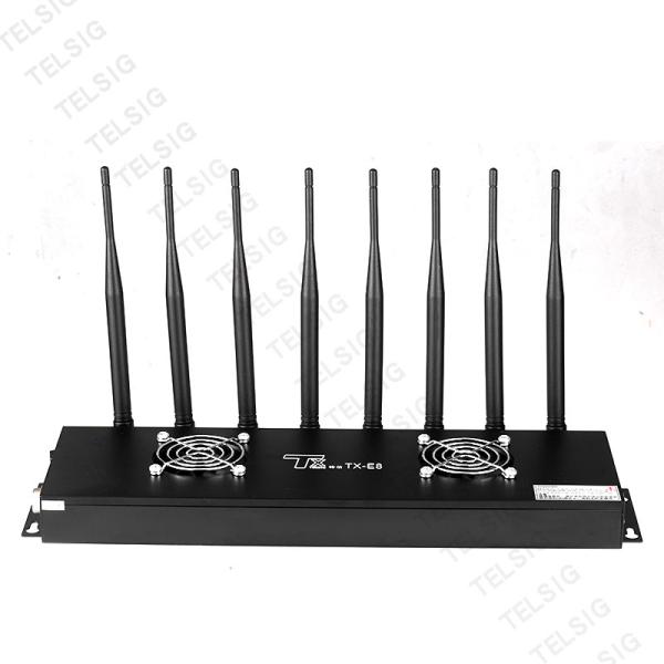 Buy cheap 8 Antenna Desktop Gps Signal Blocker , Durable Alluminum Alloy Gsm Gps Jammer from wholesalers
