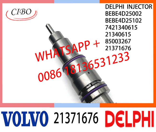 Fuel engine Diesel Injector 21371676 BEBE4D25002 BEBE4D25102 21340615 85003267 E3.18 for VOL MD13 EURO 5 MED POWER