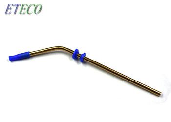 Buy cheap FDA Approved Stainless Steel Reusable Straws 8.5" Long Various Colors from wholesalers