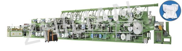 Buy cheap 400 pcs / min Small Scale Diaper Making Machine I Type from wholesalers