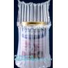 Buy cheap air cushion pillow bags, inflatable air filled pillow bag, shockproof recycable air pillow glass bottle bag, bagplastics from wholesalers