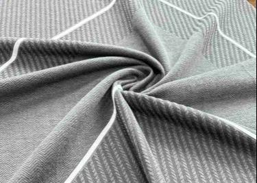 Buy cheap Wholesale Bed Fabric Black Fabric Mattress Ticking Mattress Fabric Knit 100 Polyester from wholesalers