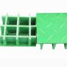 Buy cheap Green Mesh Walkway ISO Fiberglass Grating Panels from wholesalers