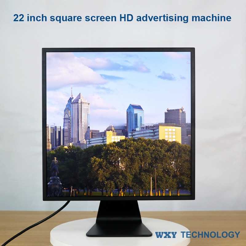 22" 33.2" inch 1:1 square display screen LED with WIFI network Android OS HDM1 input for advertising art gallery and NFT frame