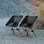 Outdoor Lightweight Aluminium Folding Beach Moon Chair for Picnic Fishing