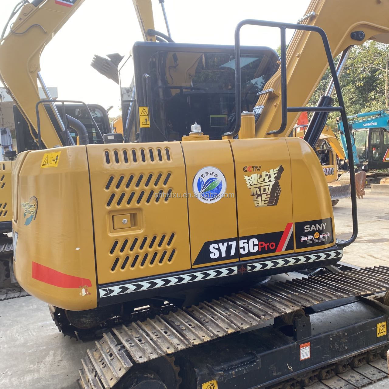 Sany 75 Used Excavator Original Color Second Hand Sany 75