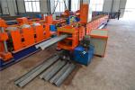 Two Waves Highway Guardrail Roll Forming Machine , Steel Roll Forming Machine