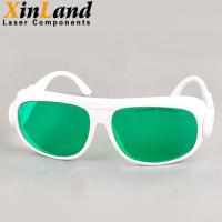 Buy cheap 190~440nm 600~760nm Laser Pointer Safety Glasses OD4+ VLT 30% UV and Red Laser product