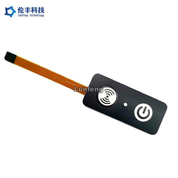 Buy cheap Two Buttons PET Flexible Membrane Switch , RAL Tactile Metal Dome Switch from wholesalers