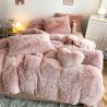 Buy cheap Double Queen King Solid Color Thickened Warm Mink Velvet 4pcs Set for Autumn Winter from wholesalers
