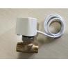 Buy cheap Small Size Hot Water Coil Motorized Valve Slim Type Electric Heating Valve DN15 / DN20 from wholesalers