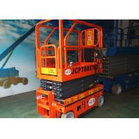 Buy cheap Hydraulic Drive Self Propelled Aerial Work Platform Lift Height 6m Scissor Type product