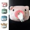 Buy cheap Wholesale Car Tissue Holder Creative Paper Napkin Case Soft Animals Tissue Box Napkin Holder Car Paper Boxes For Car Seat from wholesalers