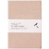 Buy cheap Pocket Size Fine Linen Cover Notebook , Waist Band Wide Ruled Notebook from wholesalers