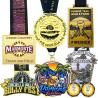 Buy cheap Children's Sports Medals 2D 3D Gold Plated Medals For School Badminton Karate from wholesalers