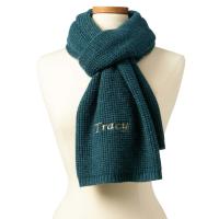 Buy cheap Women ' S 100 % Cashmere Knitted Neck Scarf Soft Waffle Stitch 7GG Gauge product