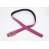 Buy cheap ashion Lady Waist Genuine Leather Rhinestone Belt with Diamond Buckle from wholesalers