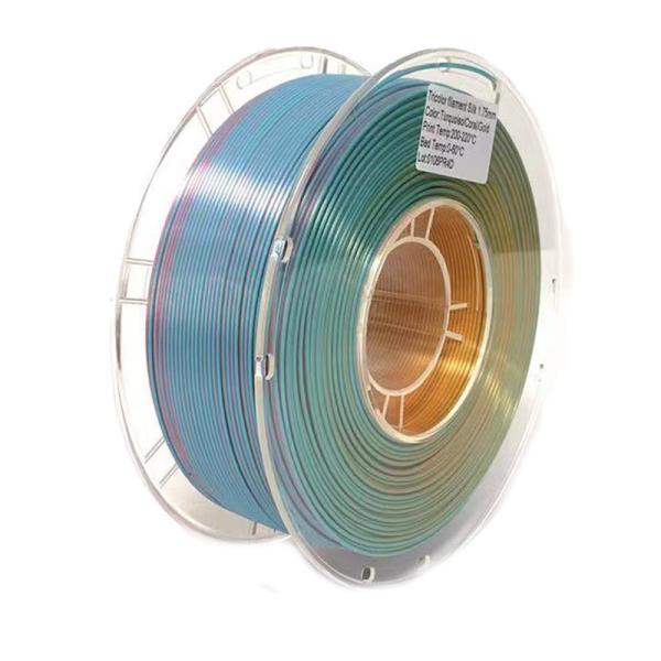 PINRUI Silk Rainbow Pla Plastics Filament 1.75mm 3D Filaments 1.75mm Magic Color
