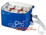 Large Soft Cooler Insulated Picnic Bag for Grocery, Camping, Car, Bright Orange