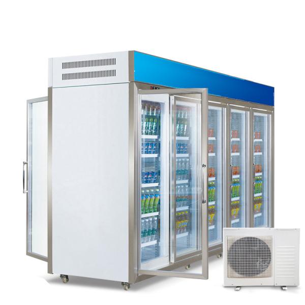 Buy cheap Grocery Store Refrigerator And Freezer Vertical Showcase Chiller from wholesalers