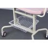 Buy cheap Imported ABS Basin Hospital Baby Crib 4 PCS Central Controlled Castors from wholesalers