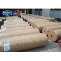 Buy cheap 1600mm *4000m Bopp Acrylic Adhesive Tape Jumbo Rolls With No Join And Break product