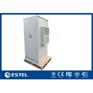 IP55 Outdoor Telecom Cabinet With Power Distribution And Envirenmental