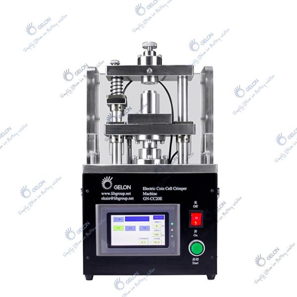 Buy cheap Electric Coin Cell Crimper 5m/Min Hydraulic Battery Sealing Machine from wholesalers