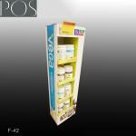 pharmacies currugated cardboard displays stand shelf