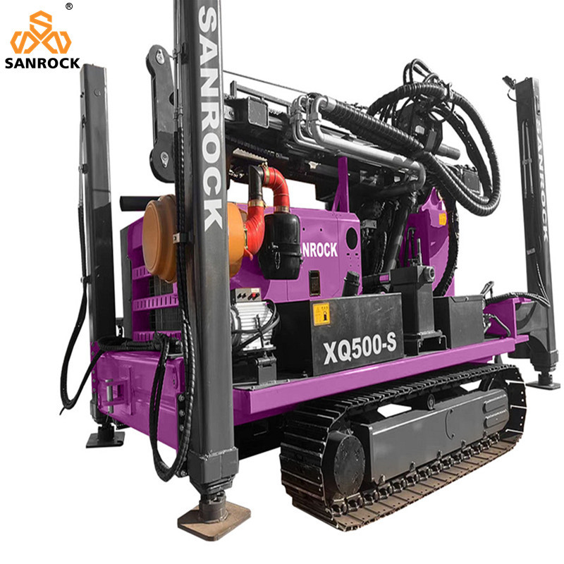 Deep Water Well Drilling Equipment Automatic Hydraulic Crawler Water Well Drill Machine