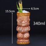 Creative Ceramic Tiki Mugs Hawaiian Cocktail Mug Porcelain Beer Wine Mug