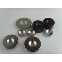 Buy cheap Block ndfeb magnet with countersink hole N52 product