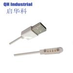 4pin 2.54mm Pitch Russian Federation Non-Standard Charging Connector Magnetic