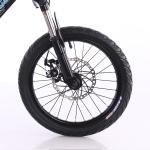 Blue 4 Wheel Lightweight Childrens Bikes 20 Inch OEM ODM