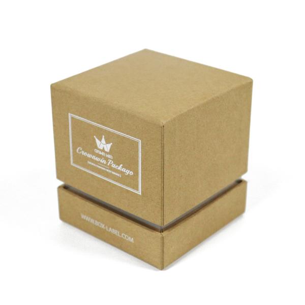 Buy cheap Silver Craft Kraft Paper Aromatherapy Candle Gift Box for Perfume Essential Oil Packaging from wholesalers