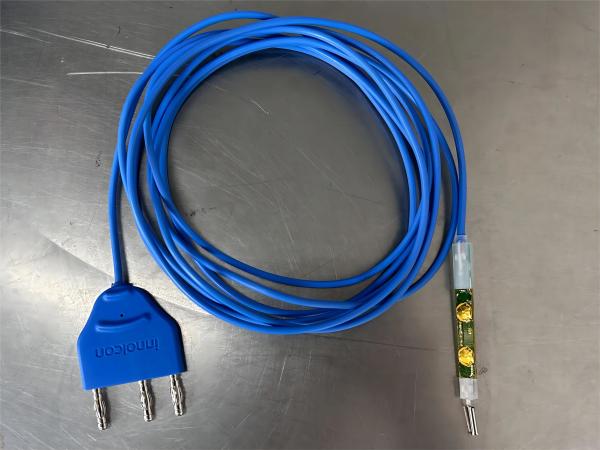5000V 3000mm Blue Insulation Anti-Interference Monopole Cable Assembly Wire