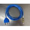 Buy cheap 5000V 3000mm Blue Insulation Anti-Interference Monopole Cable Assembly Wire Harness from wholesalers