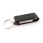 2.0 3.0 PU Leather Customized Usb Flash Drives 32GB 256GB Embossing Logo