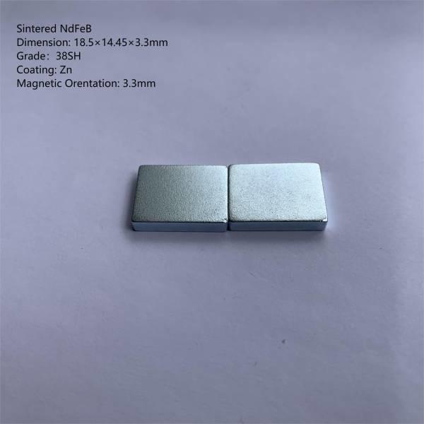 Buy cheap ISO9000 Permanent N38 NdFeB Magnet Sintered Generator Neodymium Magnet from wholesalers